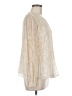 Halogen 100% Polyester Ivory Long Sleeve Blouse Size M - photo 4