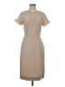 J.Crew Solid Tan Casual Dress Size 2 (tall) - photo 1
