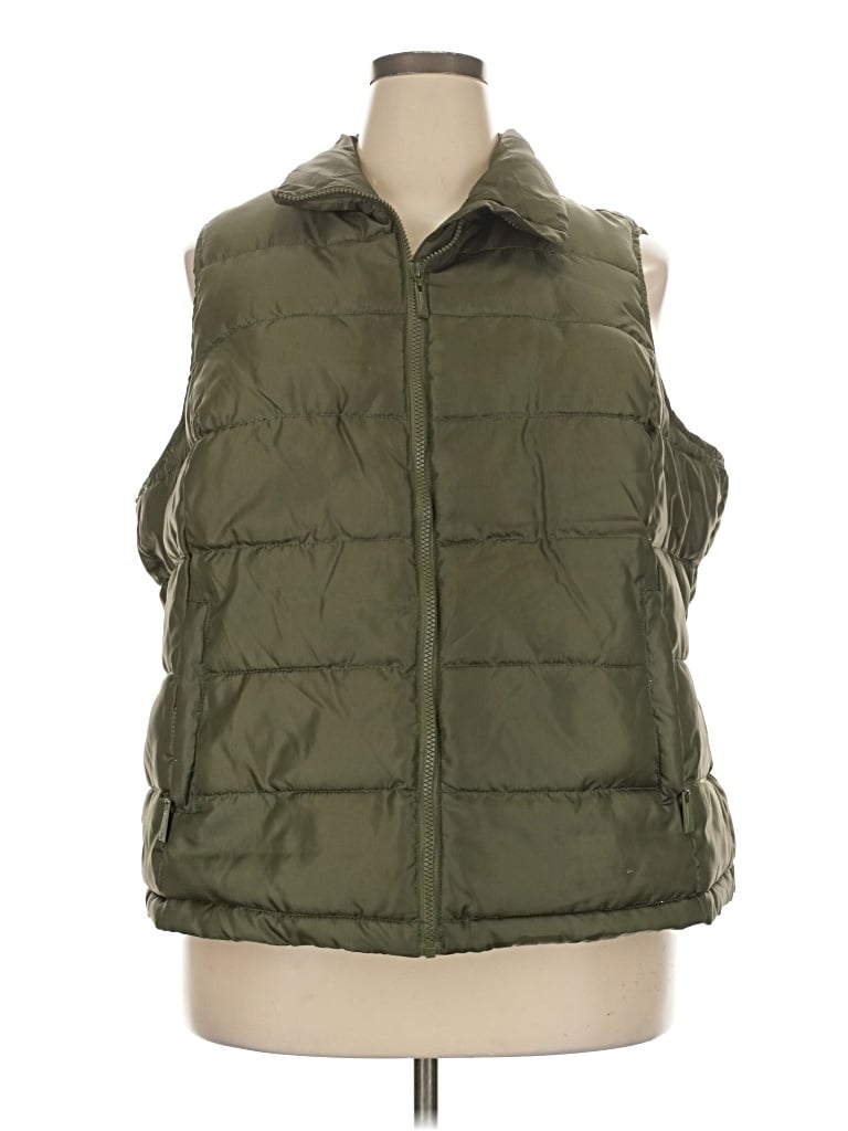 Pre-owned Joujou Vest In Green