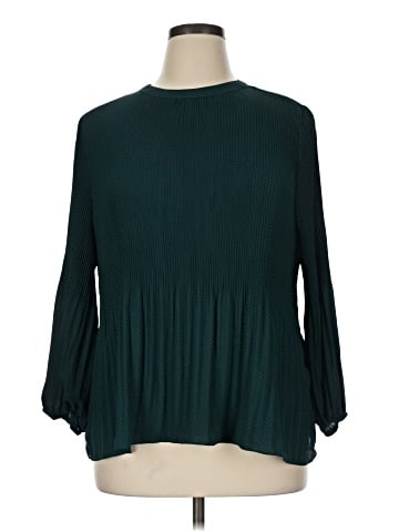 Adrianna Papell Long Sleeve Blouse (view 1)