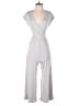 Caution to the Wind Solid Gray Jumpsuit Size XXS (estimated) - photo 1