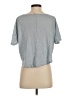 lucy Metallic Gray Short Sleeve T-Shirt Size XS - photo 2