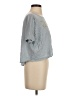 lucy Metallic Gray Short Sleeve T-Shirt Size XS - photo 4