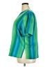 Notations 100% Polyester Green Short Sleeve Top Size 18W - photo 5