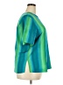 Notations 100% Polyester Green Short Sleeve Top Size 18W - photo 4