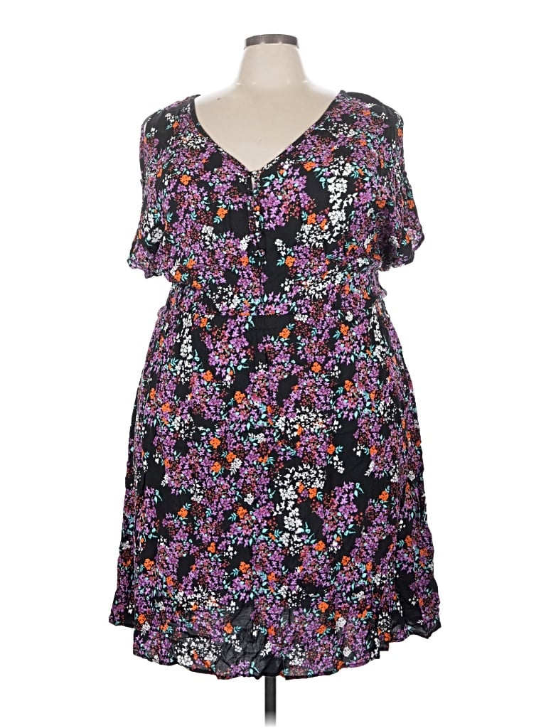 Pre-owned Torrid Casual Dress In Purple