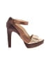 Bebe Color Block Brown Heels Size 7 - photo 1