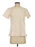 J.Crew 100% Cotton Ivory Short Sleeve Top Size S - photo 1