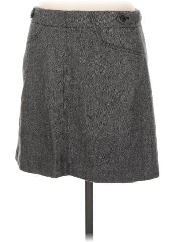 Madewell Herringbone Assembly A-Line Mini Skirt (view 1)