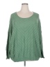 ModCloth Green Long Sleeve Blouse Size 4X - photo 1