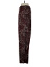 Roxy 100% Viscose Paisley Burgundy Casual Pants Size S - photo 5