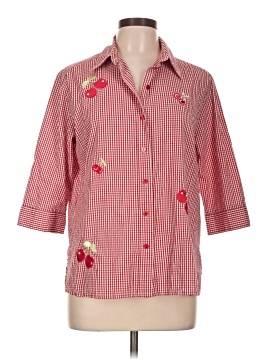 Allison Daley 3/4 Sleeve Button Down Shirt