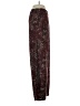 Roxy 100% Viscose Paisley Burgundy Casual Pants Size S - photo 4
