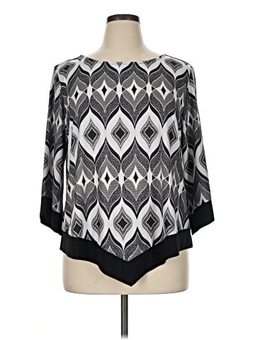 Alfred Dunner 3/4 Sleeve Blouse (view 1)