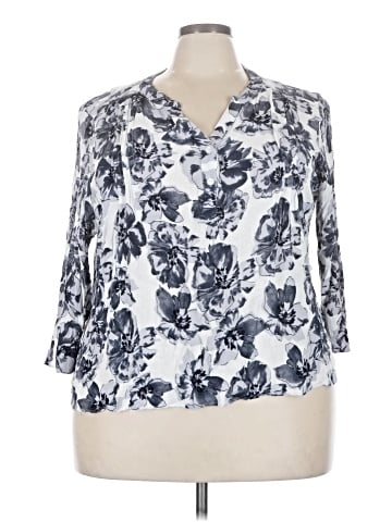 Fun2Fun 3/4 Sleeve Blouse (view 1)
