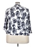 Fun2Fun 100% Rayon Silver 3/4 Sleeve Blouse Size 3X - photo 2