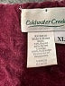 Coldwater Creek Burgundy Jacket Size XL - photo 7