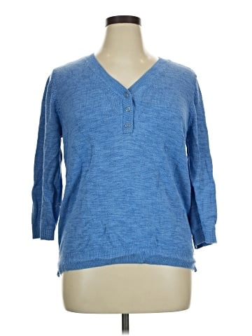 Croft & Barrow 3/4 Sleeve Top (view 1)