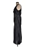 Double Zero 100% Polyester Polka Dots Black Casual Dress Size L - photo 5