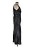 Double Zero 100% Polyester Polka Dots Black Casual Dress Size L - photo 4