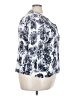 Fun2Fun 100% Rayon Silver 3/4 Sleeve Blouse Size 3X - photo 4