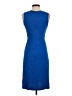 Boden Solid Blue Casual Dress Size 4 - photo 2