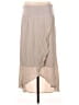 Apt. 9 100% Polyester Solid Tan Ivory Casual Skirt Size M - photo 1