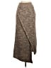 Moth Chevron-herringbone Brown Casual Skirt Size S - photo 1