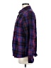 L.L.Bean 100% Cotton Plaid Purple Long Sleeve Button-Down Shirt Size M - photo 5