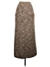 Moth Chevron-herringbone Brown Casual Skirt Size S - photo 2