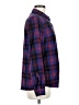 L.L.Bean 100% Cotton Plaid Purple Long Sleeve Button-Down Shirt Size M - photo 4