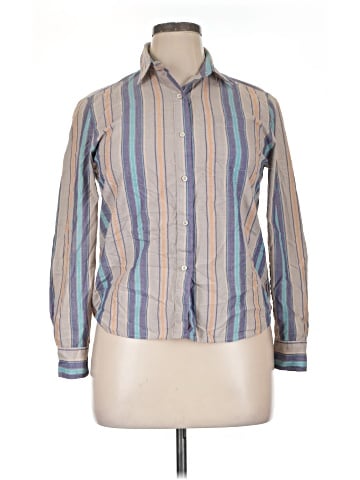 Diane von Furstenberg Long Sleeve Button-Down Shirt (view 1)
