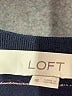 Ann Taylor LOFT Polka Dots Blue Pullover Sweater Size XL - photo 7