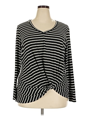 No Comment Long Sleeve Henley (view 1)