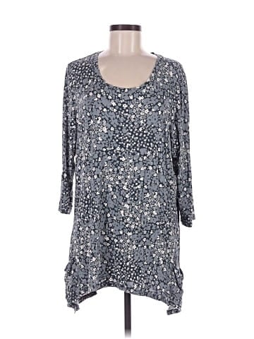 LOGO by Lori Goldstein Casual Dress (view 1)