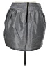 Lucca Couture Metallic Gray Casual Skirt Size 6 - photo 2