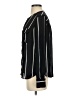 Who What Wear 100% Polyester Stripes Black Long Sleeve Blouse Size S - photo 5