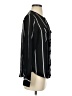 Who What Wear 100% Polyester Stripes Black Long Sleeve Blouse Size S - photo 4