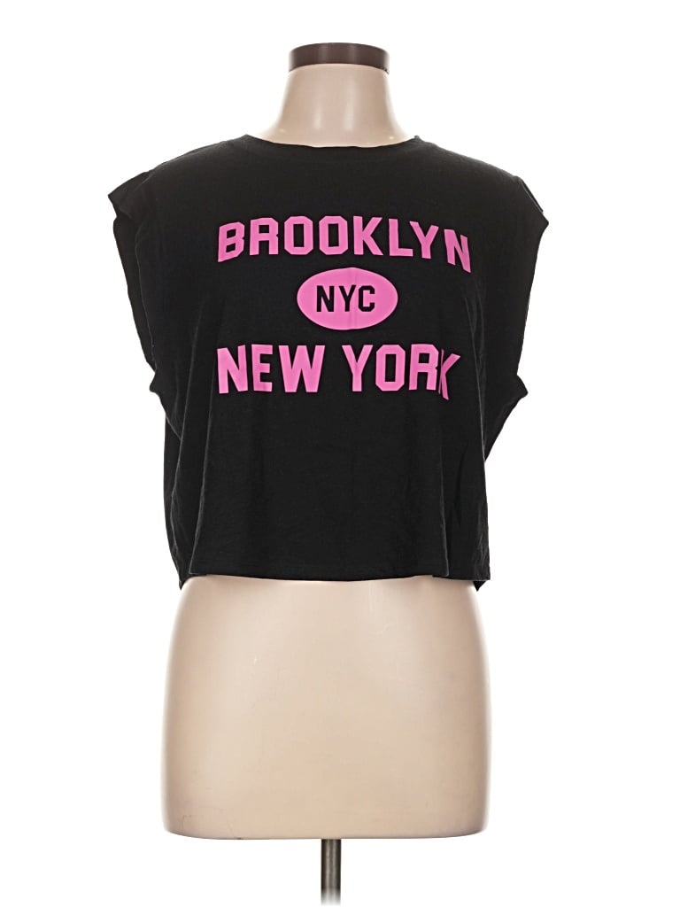 Pre-owned Bella+canvas Sleeveless T-shirt In Black