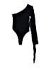 Nasty Gal Inc. 100% Polyester Black Bodysuit Size 0 - photo 1