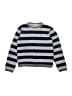Lacoste 100% Cotton Stripes Gray Pullover Sweater Size 14 - photo 1