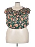 FP One Green Sleeveless Blouse Size S - photo 1