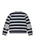 Lacoste 100% Cotton Stripes Gray Pullover Sweater Size 14 - photo 2