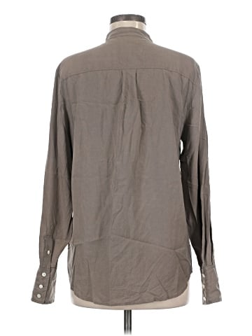 J.Crew Long Sleeve Silk Top (view 2)