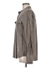 J.Crew 100% Silk Solid Gray Long Sleeve Silk Top Size M - photo 5