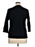 Chaps Black 3/4 Sleeve Blouse Size XL - photo 2