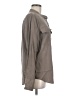 J.Crew 100% Silk Solid Gray Long Sleeve Silk Top Size M - photo 4