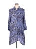 Cupio 100% Viscose Paisley Blue Casual Dress Size XL - photo 1