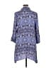Cupio 100% Viscose Paisley Blue Casual Dress Size XL - photo 2