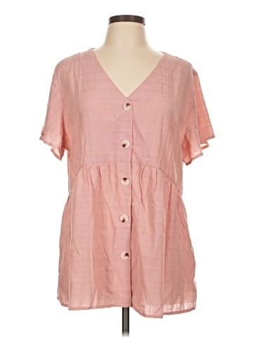 Unbranded Short Sleeve Blouse (view 1)